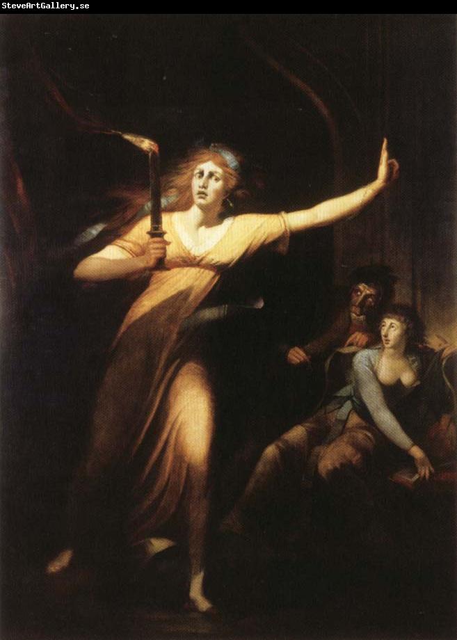 Henry Fuseli Lady Macbeth Sleepwalking